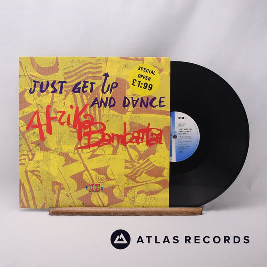 Afrika Bambaataa - Just Get Up And Dance - 12" Vinyl Record - EX/VG+