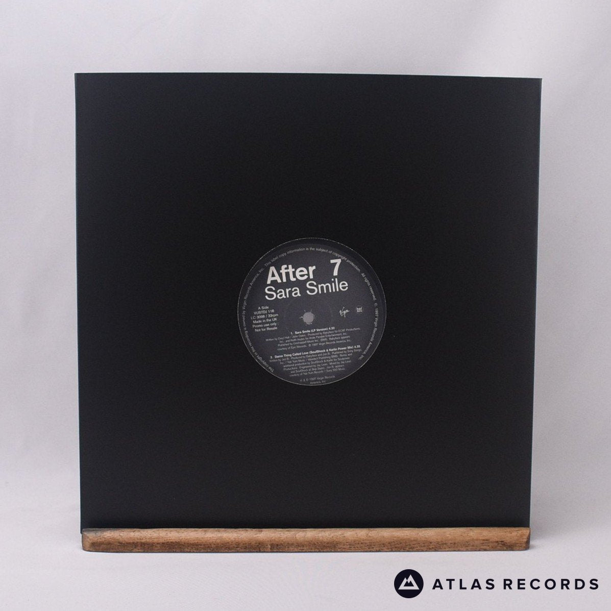 After 7 - Sara Smile - Promo 12" Vinyl Record -