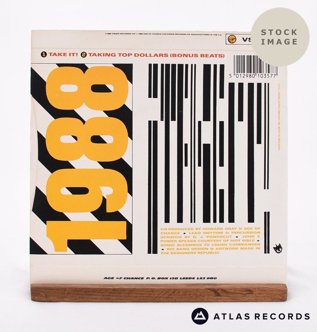 Age Of Chance - Take It! - 7" Vinyl Record