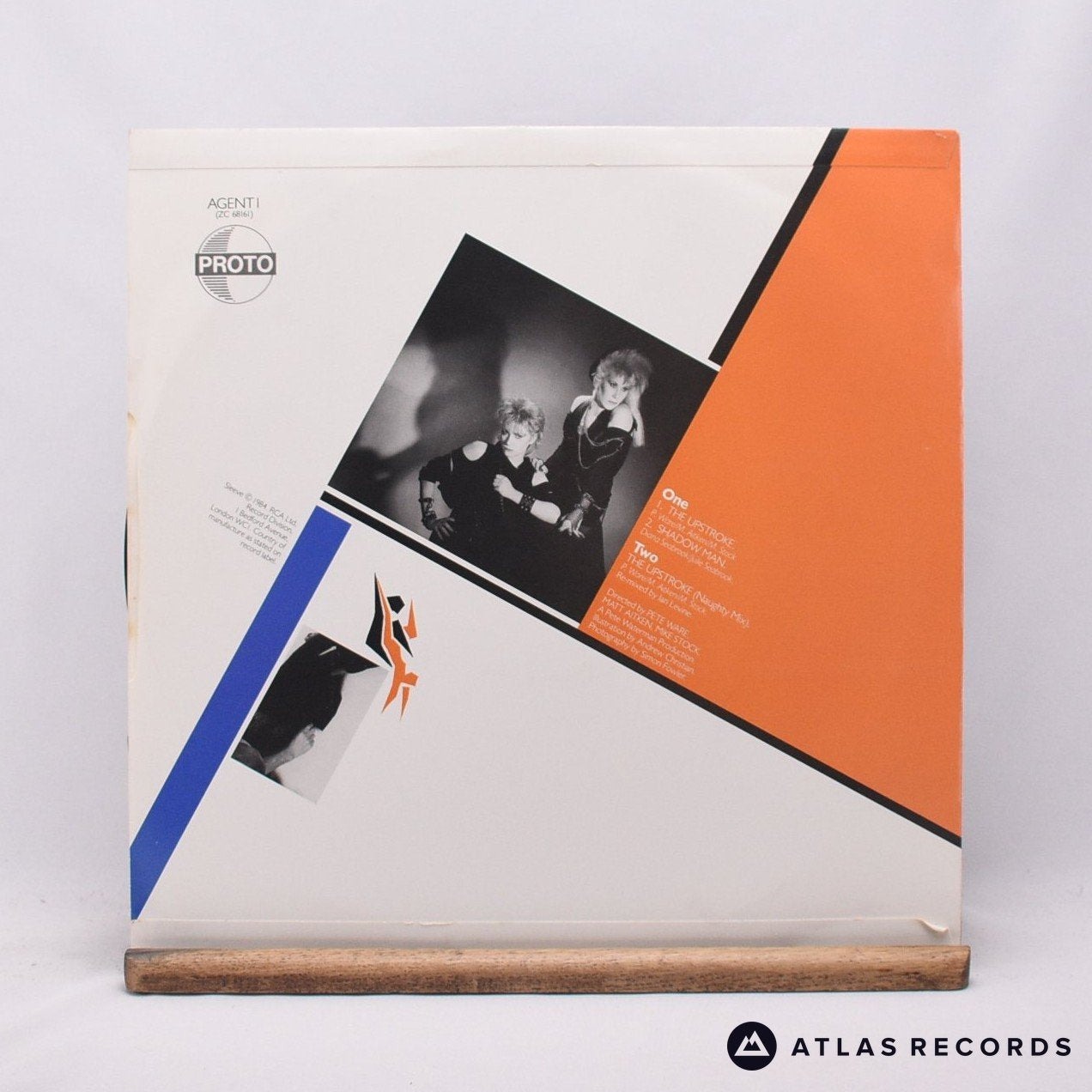 Agents Aren't Aeroplanes - The Upstroke - 12" Vinyl Record - EX/VG+