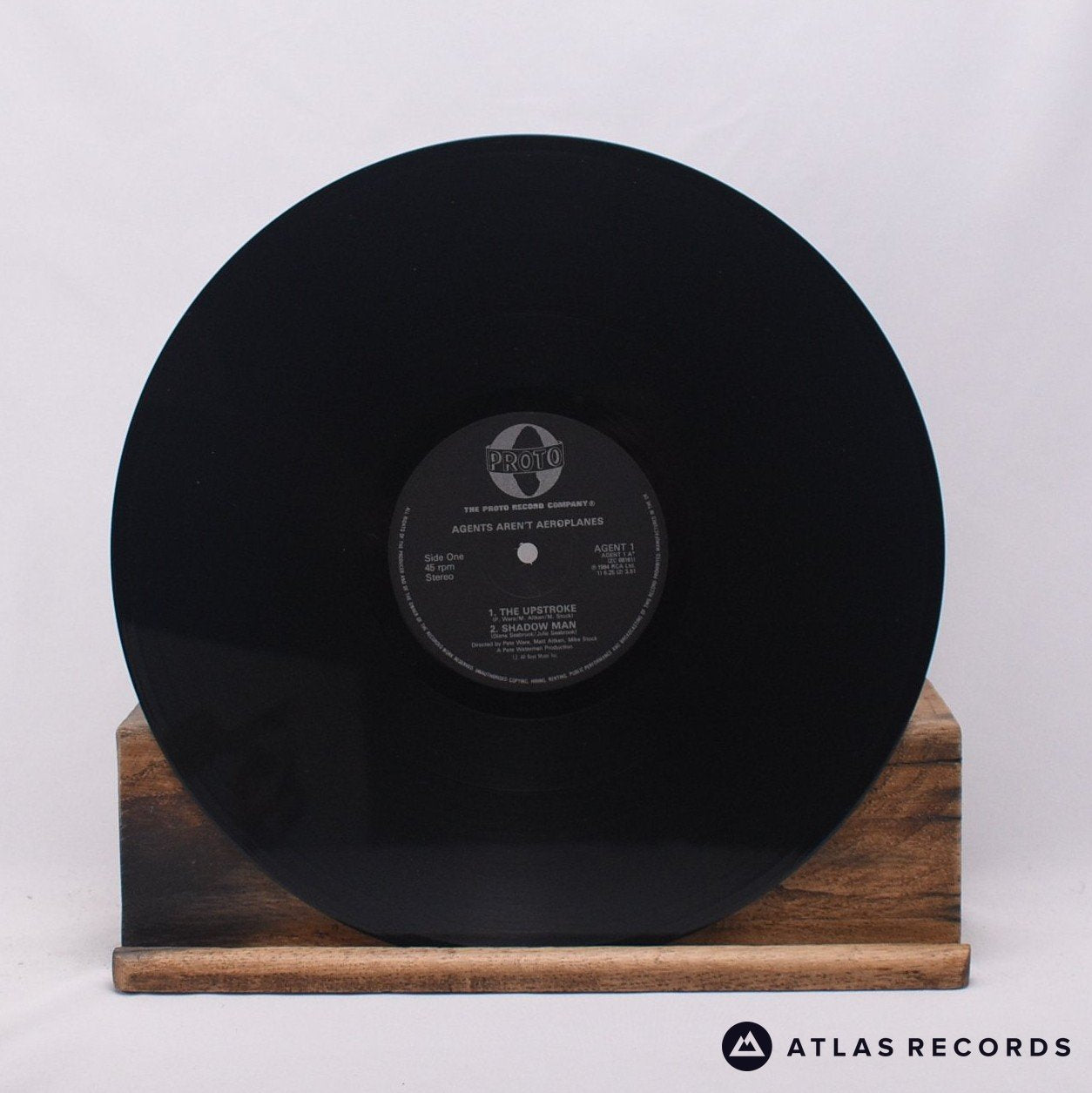 Agents Aren't Aeroplanes - The Upstroke - 12" Vinyl Record - EX/VG+