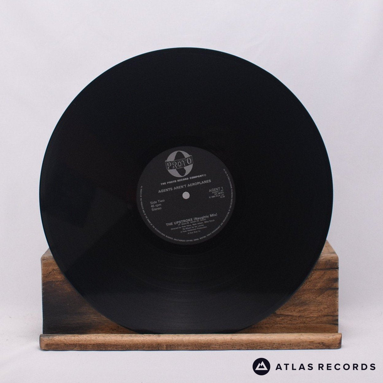 Agents Aren't Aeroplanes - The Upstroke - 12" Vinyl Record - EX/VG+