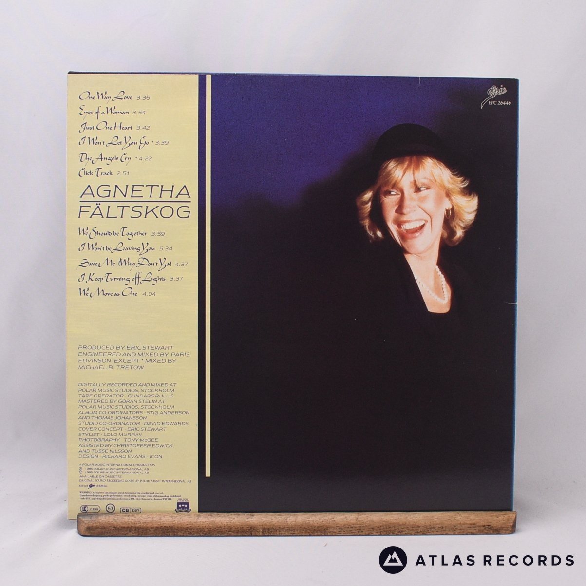 Agnetha Fältskog - Eyes Of A Woman - LP Vinyl Record - EX/EX