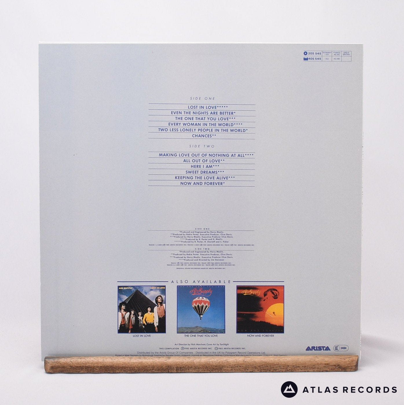 Air Supply - Making Love.... The Very Best Of Air Supply - LP Vinyl Record