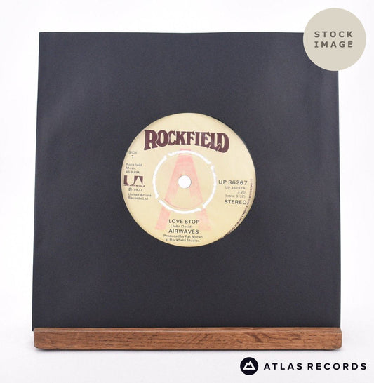 Airwaves - Love Stop - Promo 7" Vinyl Record