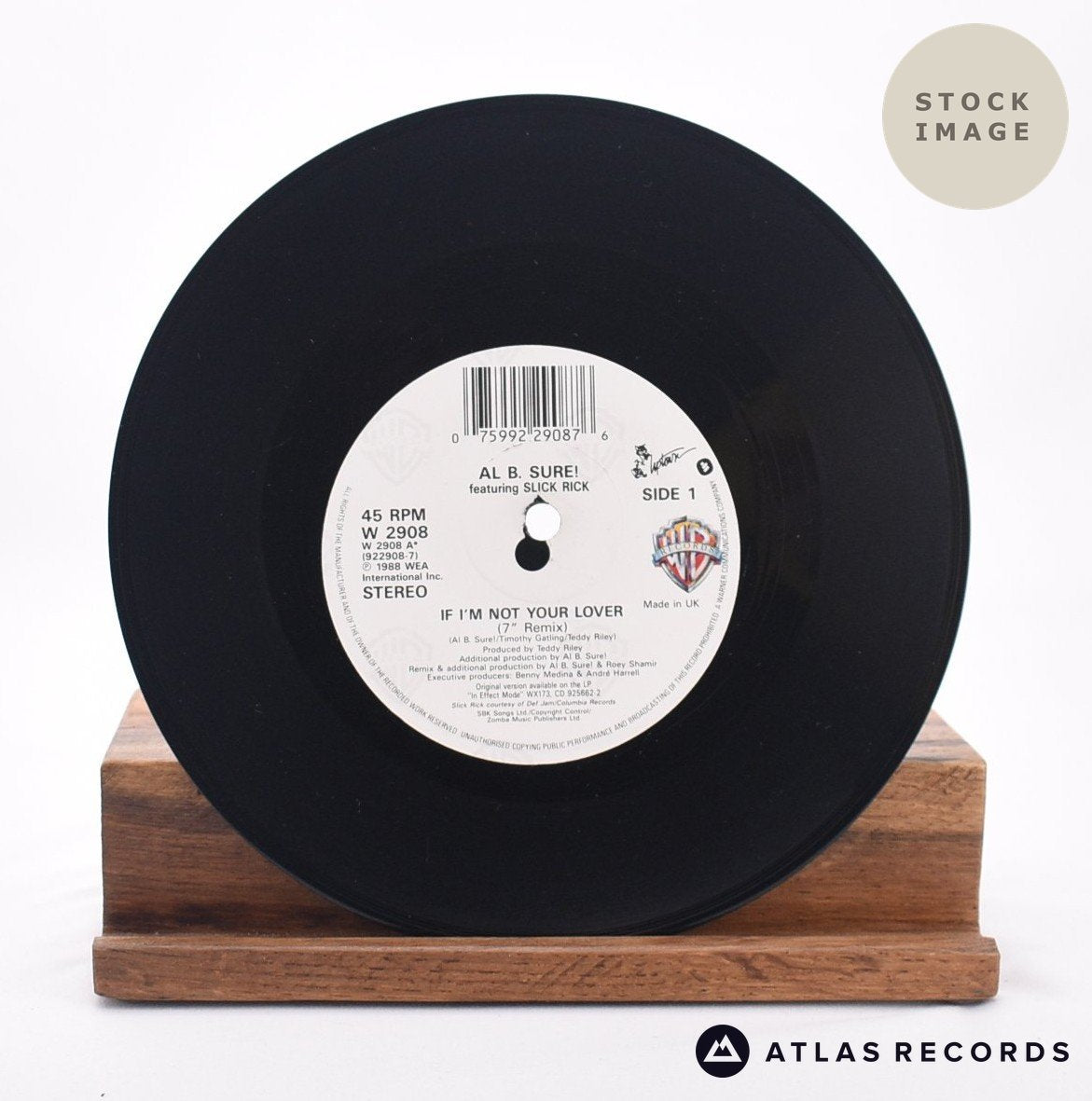 Al B. Sure! - If I'm Not Your Lover - 7" Vinyl Record