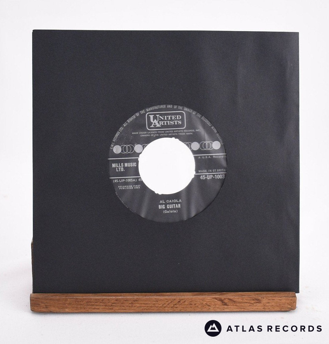 Al Caiola - Big Guitar - 7" Vinyl Record - VG+