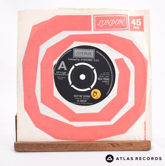 Al Green - Keep Me Crying - 7" Vinyl Record - VG+/EX