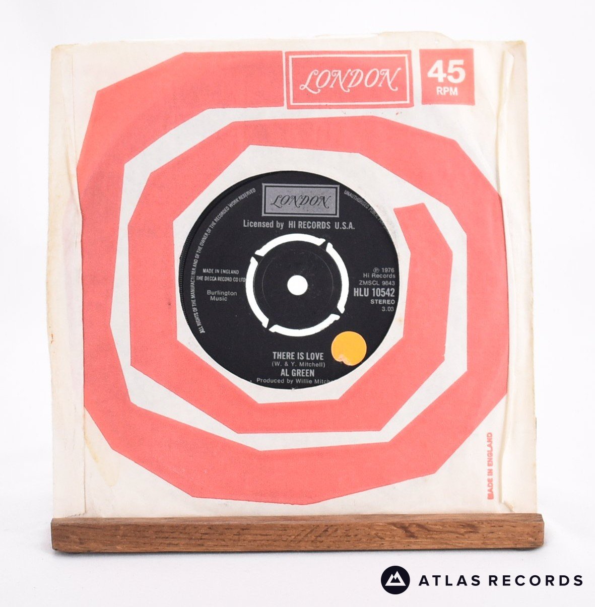 Al Green - Keep Me Crying - 7" Vinyl Record - VG+/EX