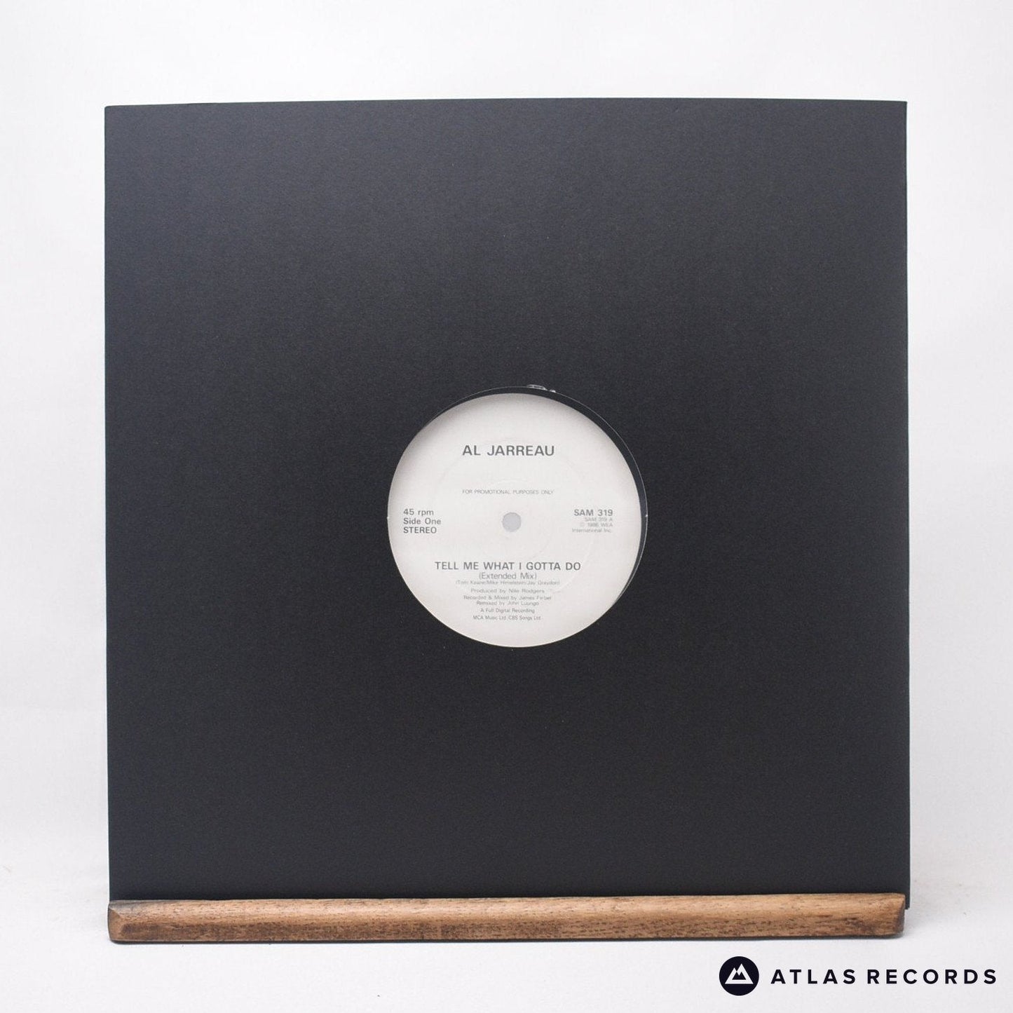 Al Jarreau - Tell Me What I Gotta Do - Promo 12" Vinyl Record -