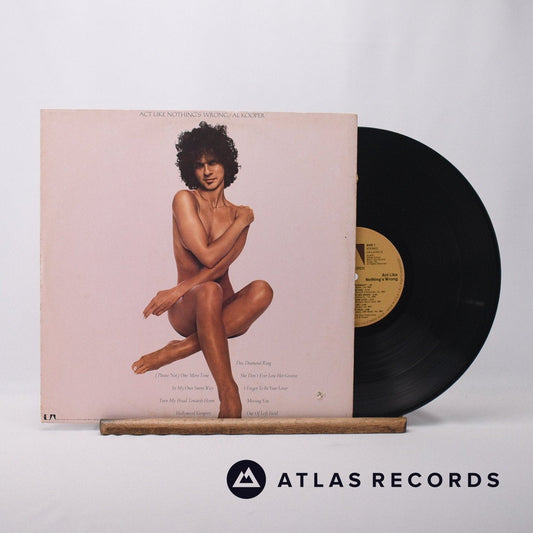 Al Kooper - Act Like Nothing's Wrong - LP Vinyl Record - VG+/EX