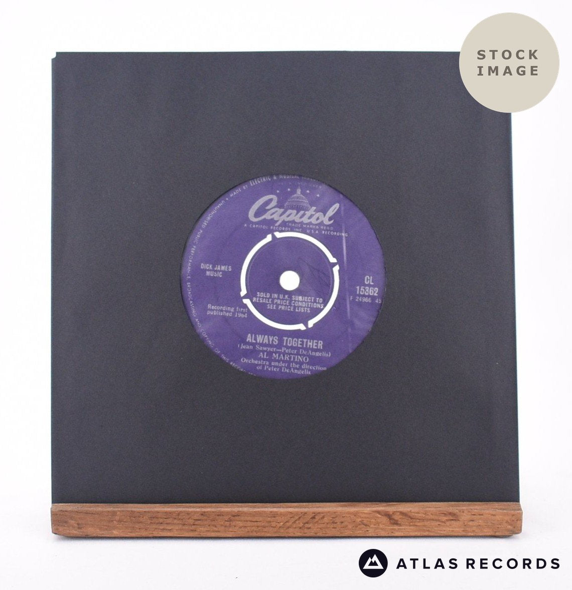 Al Martino - Always Together - 7" Vinyl Record