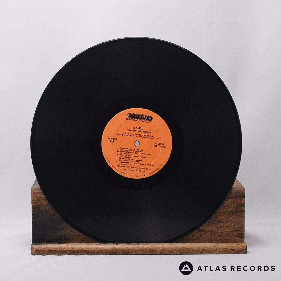 Al Santiago - Yambú - Repress LP Vinyl Record - VG+/EX