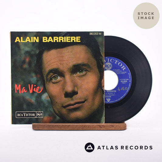 Alain Barrière - Ma Vie - 7" EP Vinyl Record