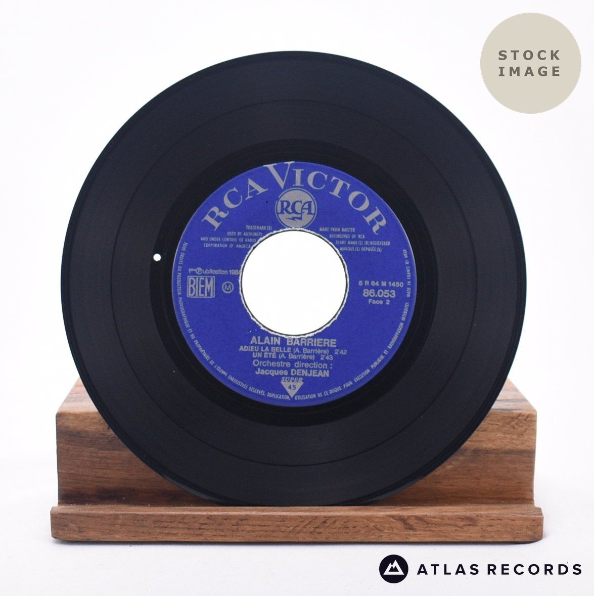 Alain Barrière - Ma Vie - 7" EP Vinyl Record