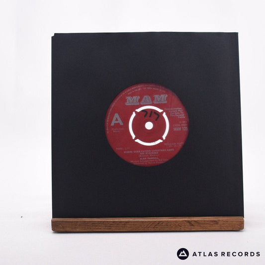 Alan Randall - Where Does Father Christmas Hang His Stocking - 7" Vinyl Record - VG+