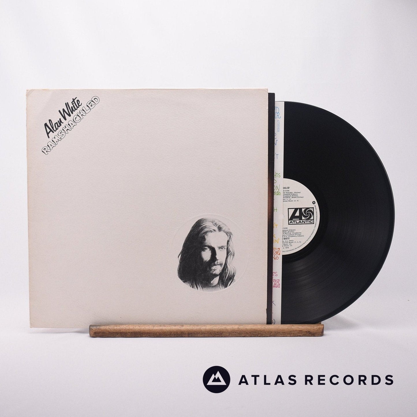 Alan White - Ramshackled - Embossed Sleeve LP Vinyl Record - VG+/VG+