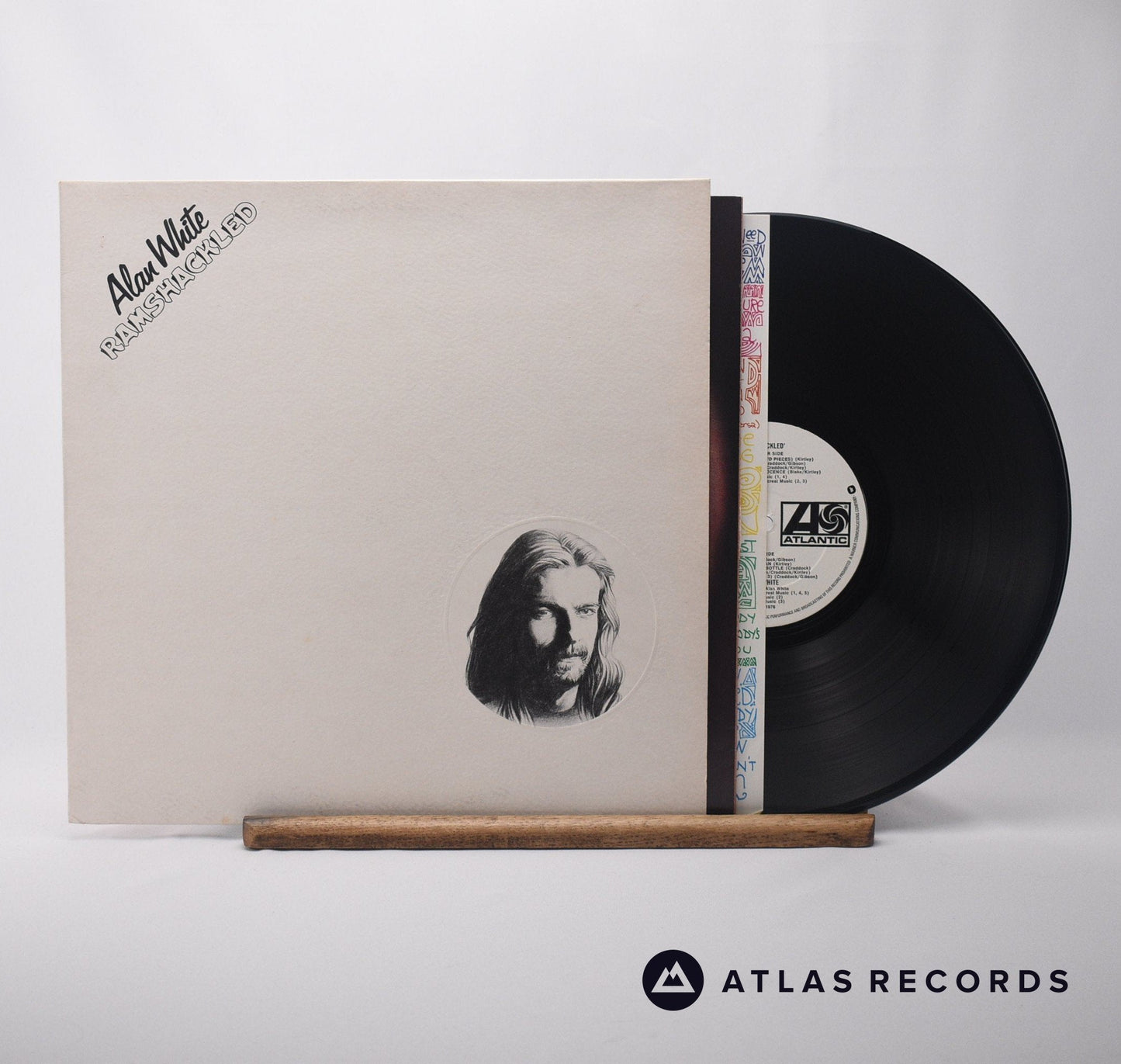 Alan White - Ramshackled - Embossed Sleeve LP Vinyl Record - EX/VG+