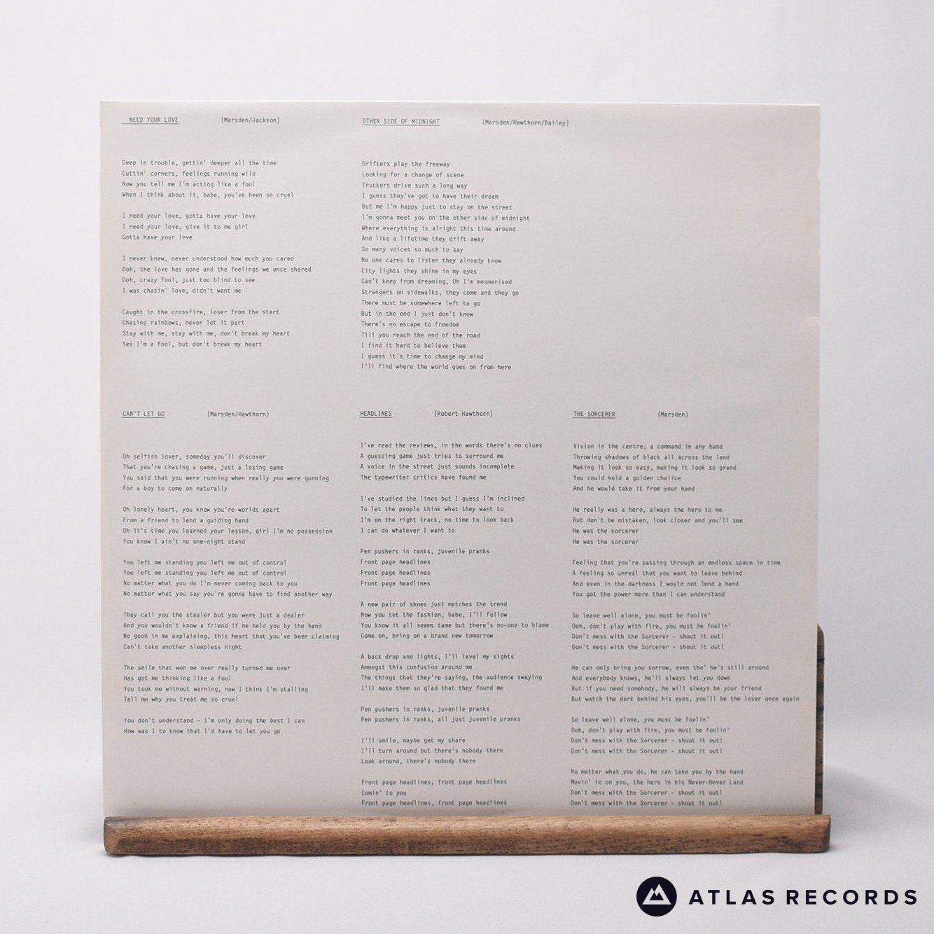 Alaska - Heart Of The Storm - LP Vinyl Record - EX/EX