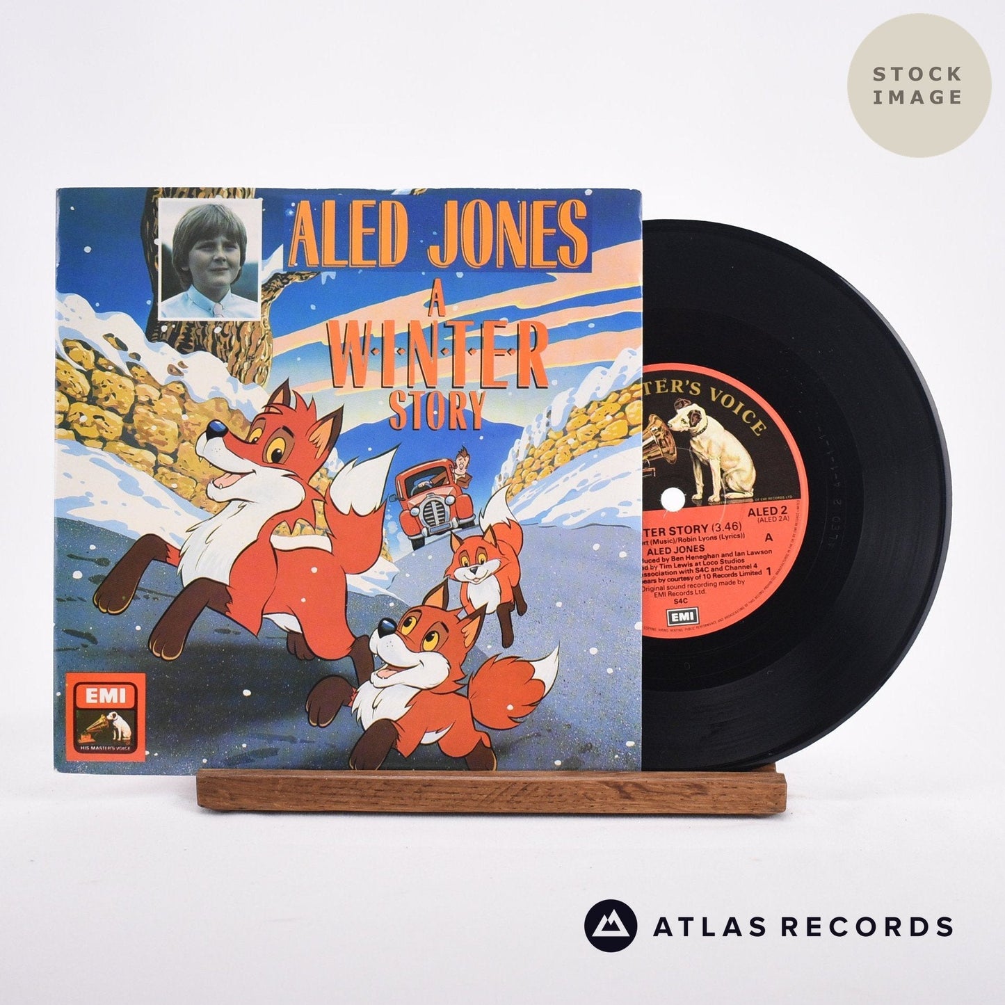 Aled Jones - A Winter Story - 7" Vinyl Record