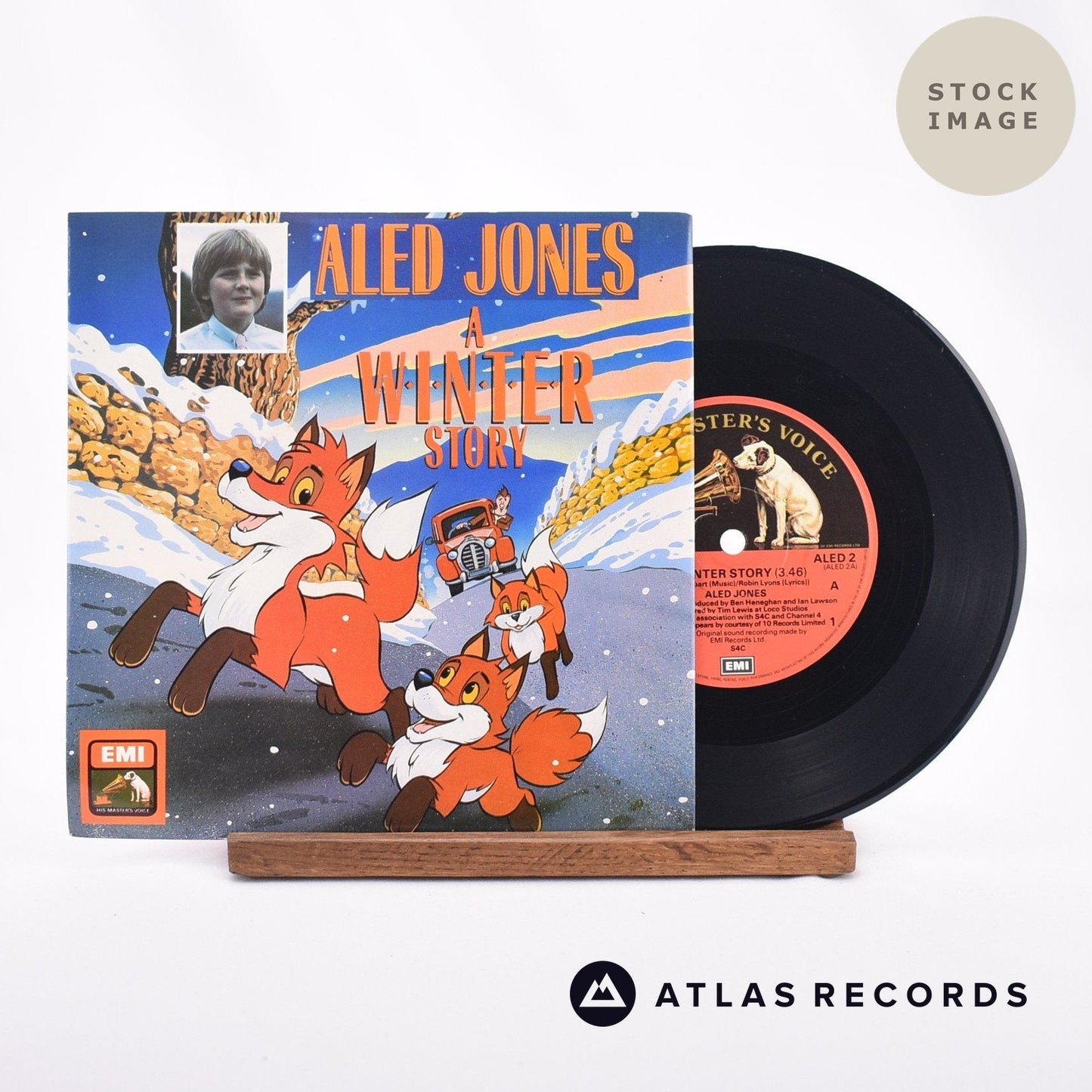 Aled Jones - A Winter Story - 7" Vinyl Record