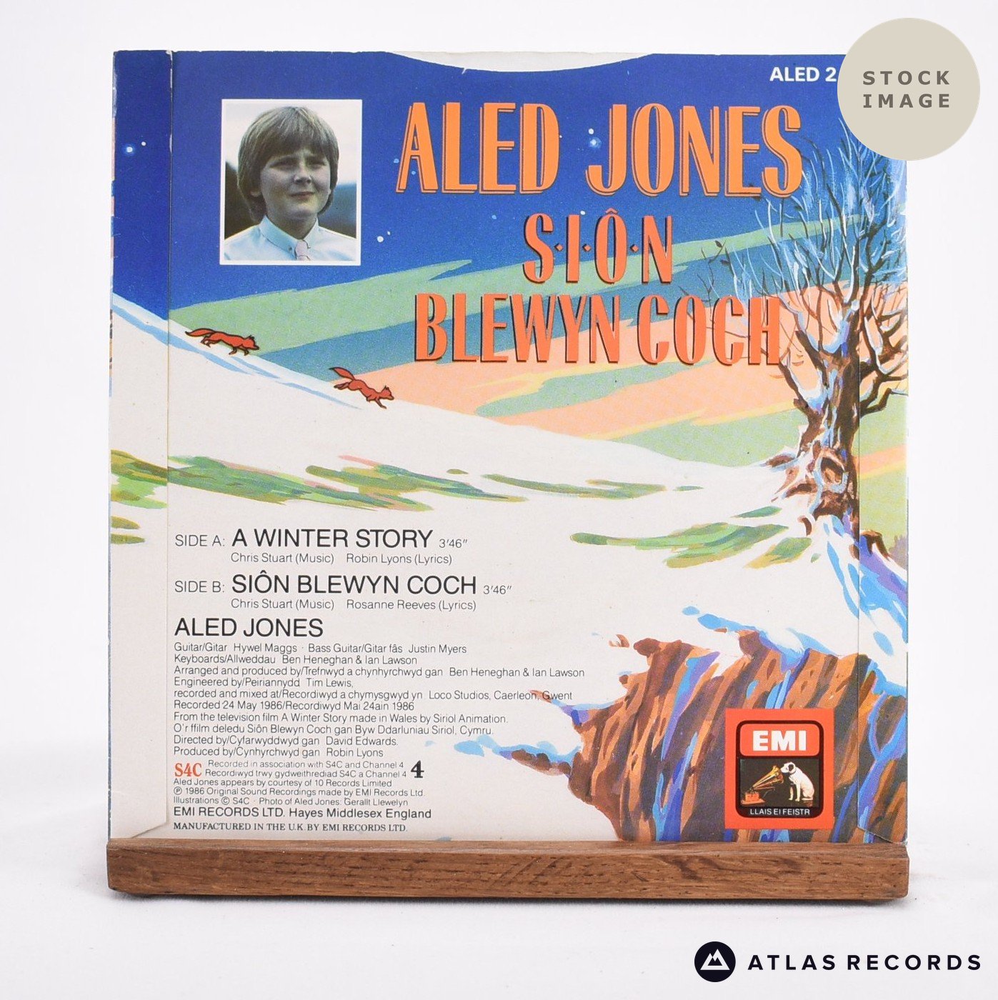 Aled Jones - A Winter Story - 7" Vinyl Record