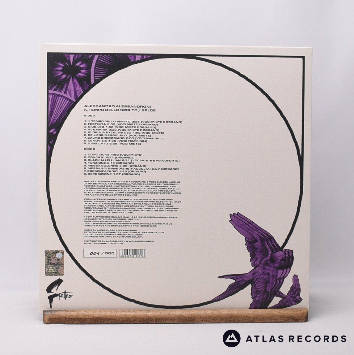 Alessandro Alessandroni - Il Tempo Dello Spirito - LP Vinyl Record