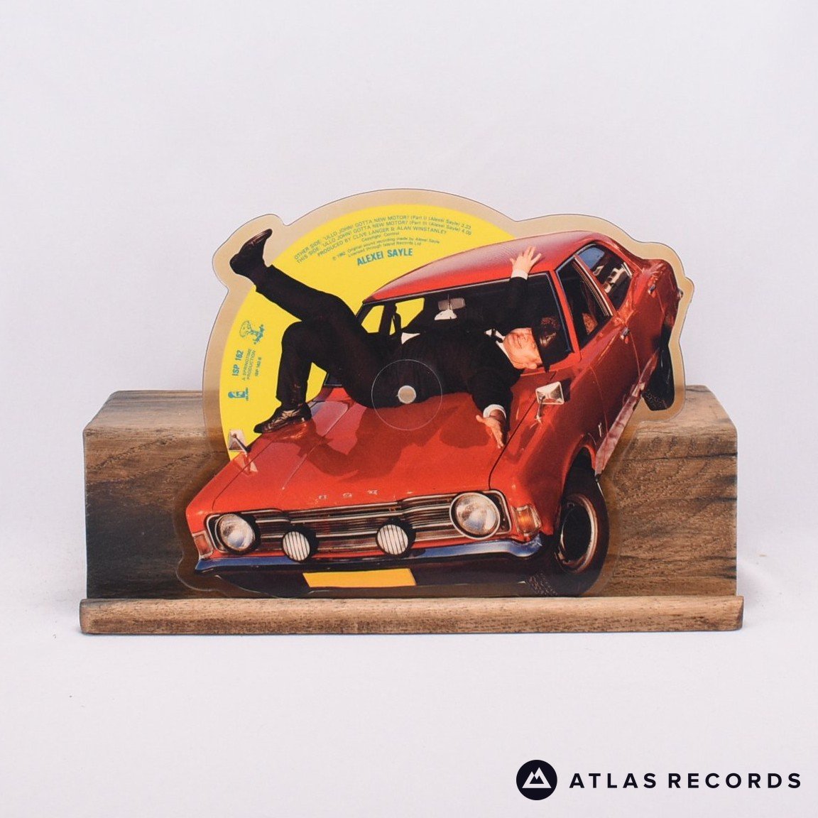 Alexei Sayle - 'Ullo John! Gotta New Motor? - Picture Disc 7" Vinyl Record -