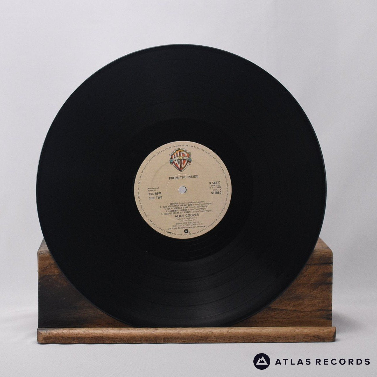 Alice Cooper - From The Inside - A1 B2 LP Vinyl Record - VG+/EX