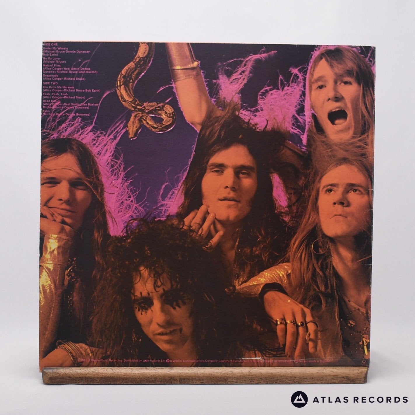 Alice Cooper - Killer - Reissue LP Vinyl Record - EX/VG+