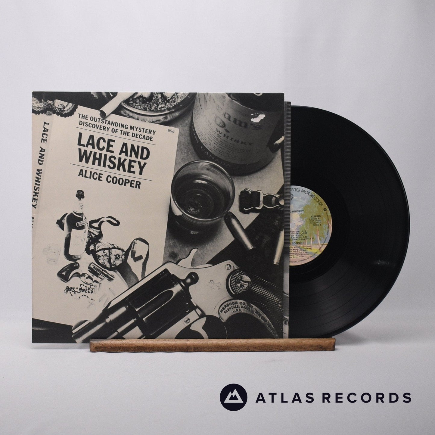 Alice Cooper - Lace And Whiskey - LP Vinyl Record - EX/EX