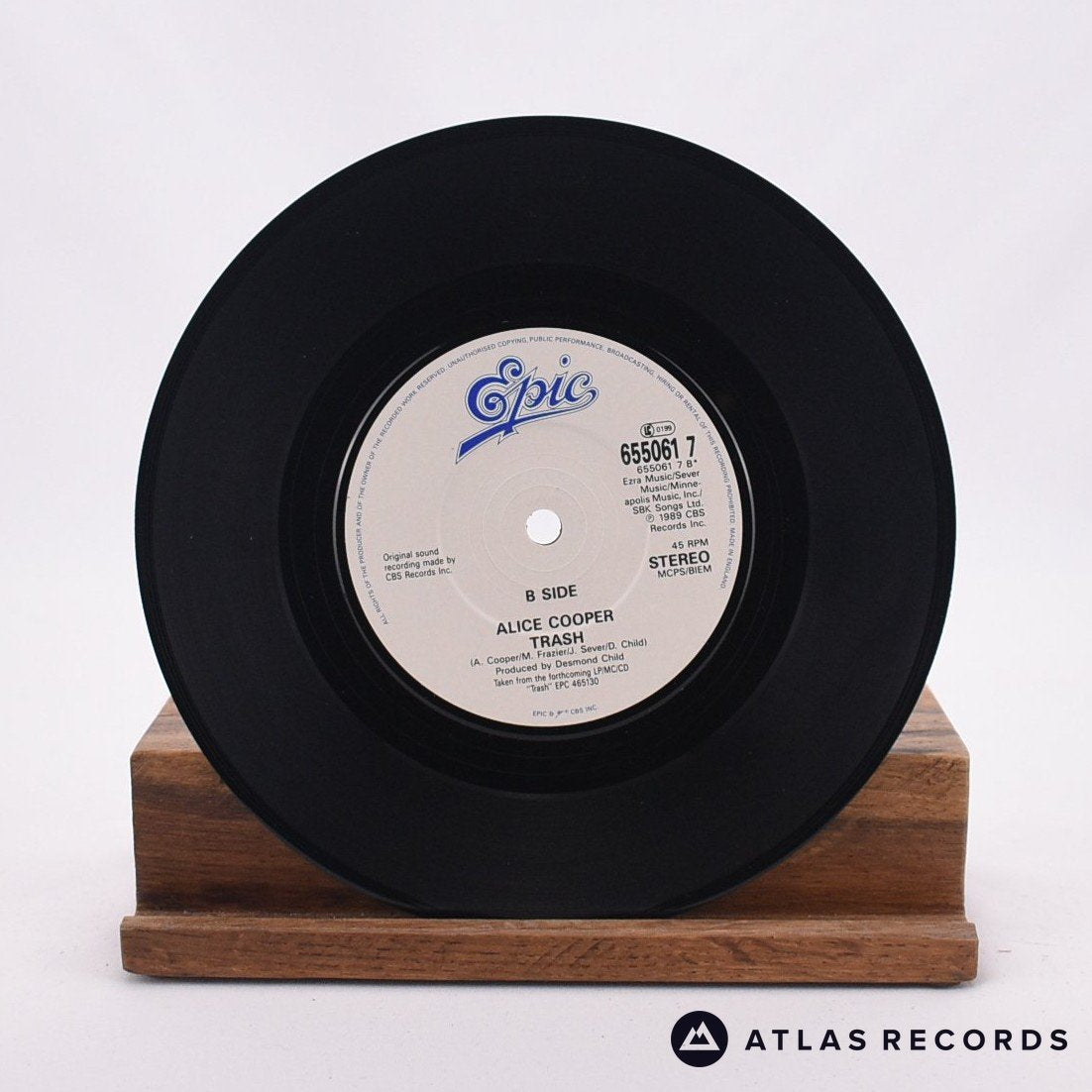 Alice Cooper - Poison - 7" Vinyl Record - EX/VG+