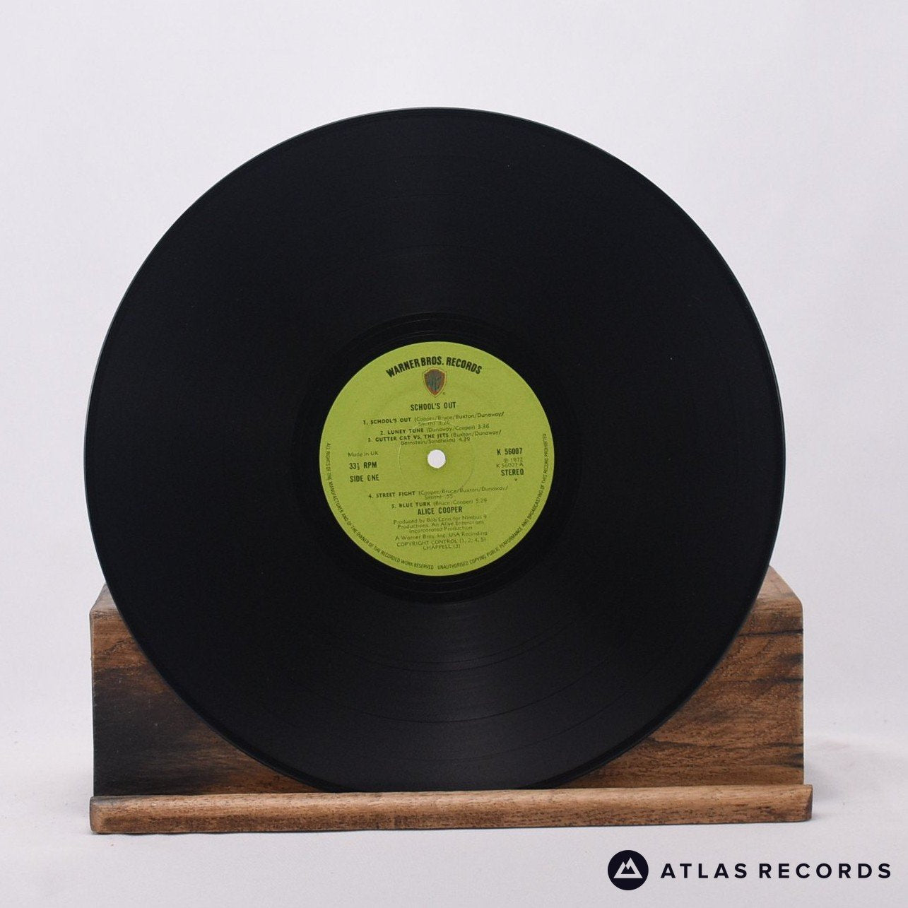 Alice Cooper - School's Out - Die-Cut Sleeve Gatefold LP Vinyl Record - EX/VG+