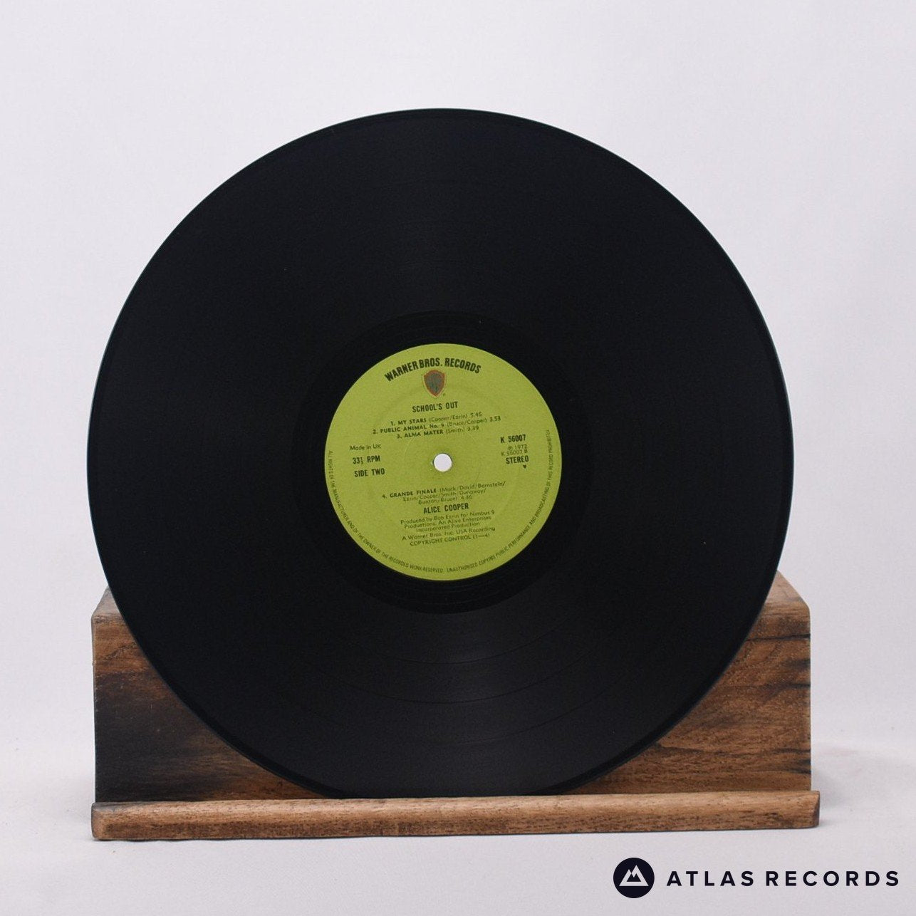 Alice Cooper - School's Out - Die-Cut Sleeve Gatefold LP Vinyl Record - EX/VG+