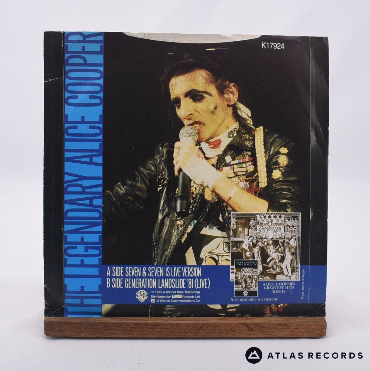Alice Cooper - Seven & Seven Is - 7" Vinyl Record - VG+/VG+