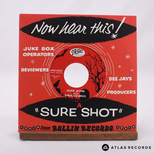 Alice Jayne - Hoo Doo - Die-Cut Sleeve 7" Vinyl Record - NM/EX