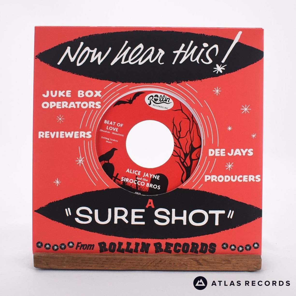 Alice Jayne - Hoo Doo - 7" Vinyl Record - NM/NM