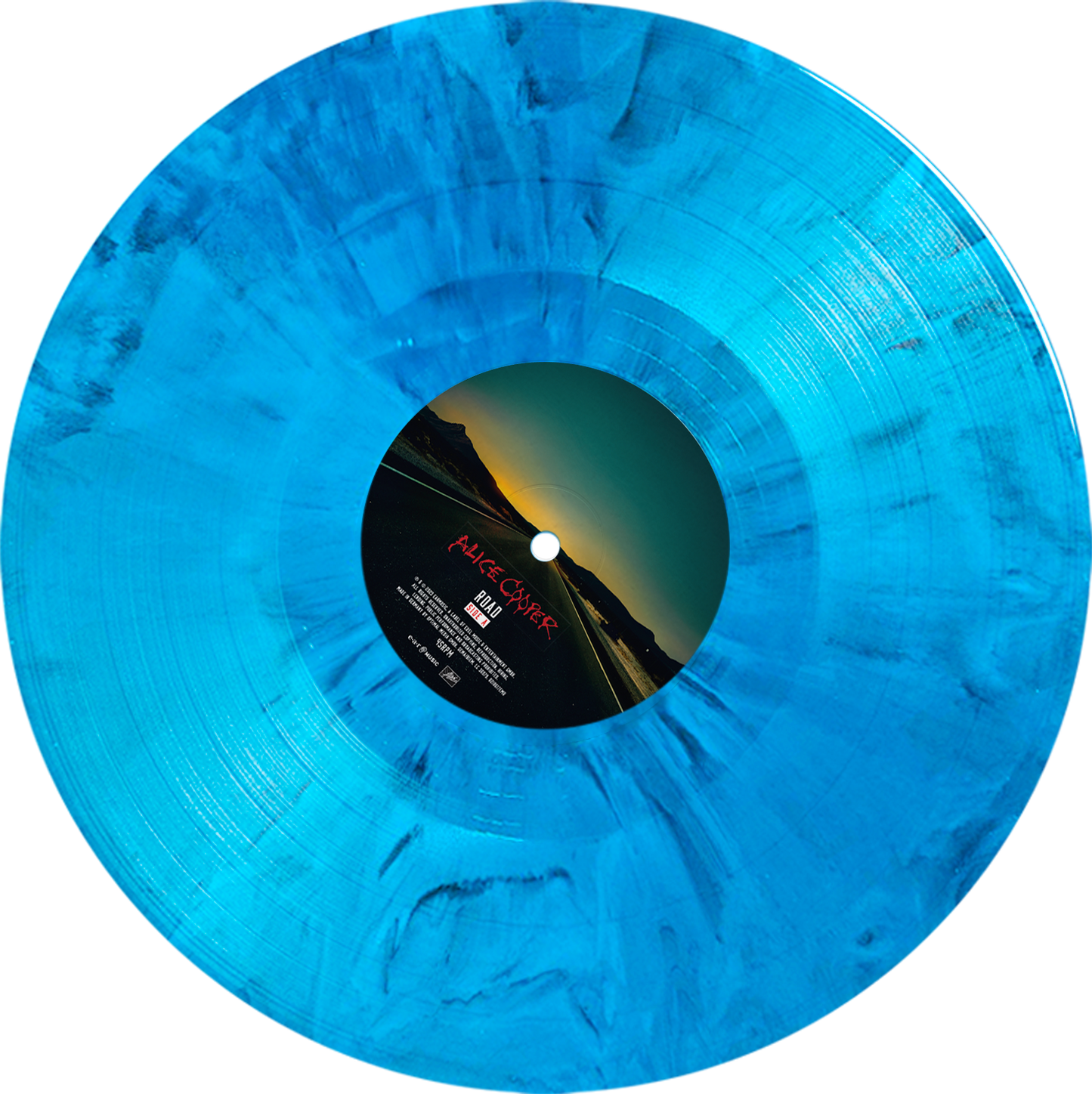 Alice Cooper - Road (Indie Exclusive Blue Marbled 2LP Vinyl + DVD)