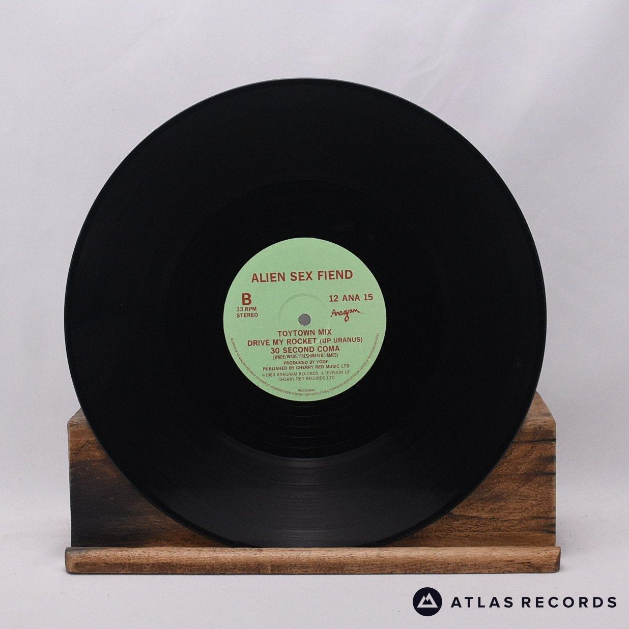 Alien Sex Fiend - Lips Can't Go - 12" Vinyl Record - EX/VG+