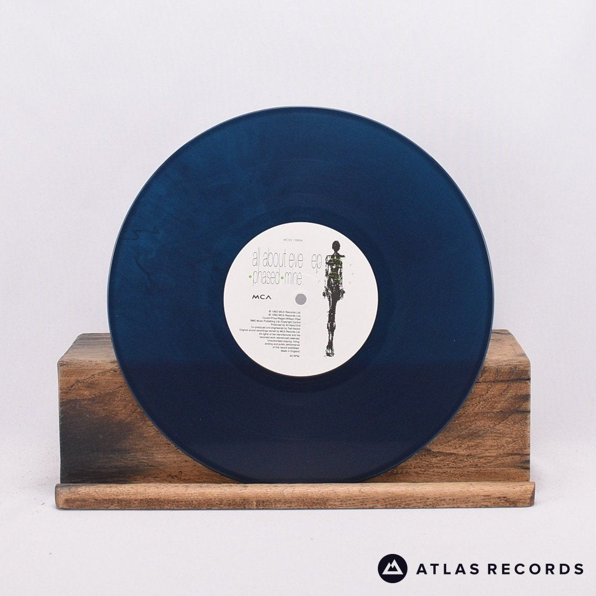All About Eve - Phased EP - Blue Limited Edition 10" Vinyl Record - VG+/VG+
