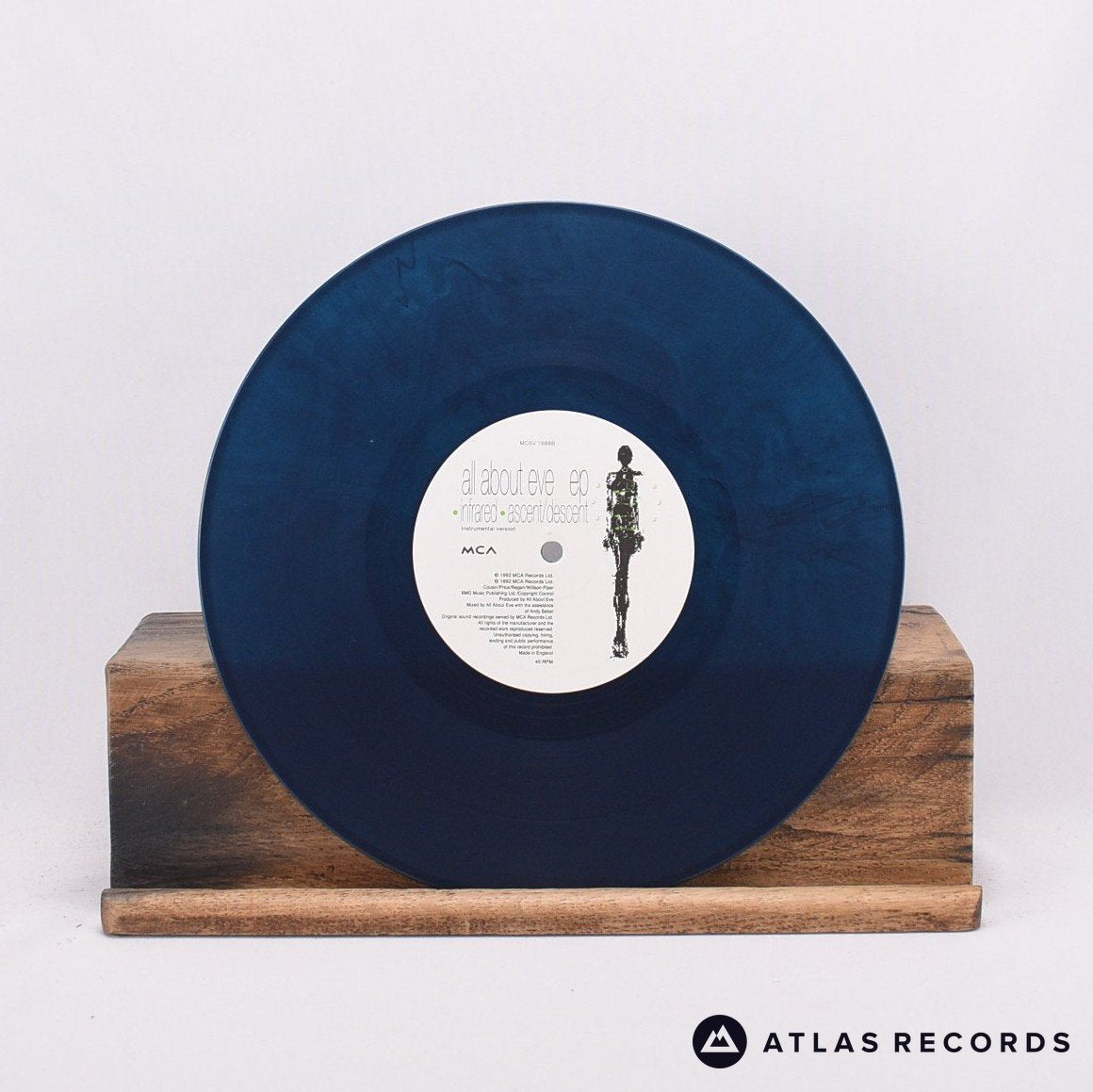 All About Eve - Phased EP - Blue Limited Edition 10" Vinyl Record - VG+/VG+
