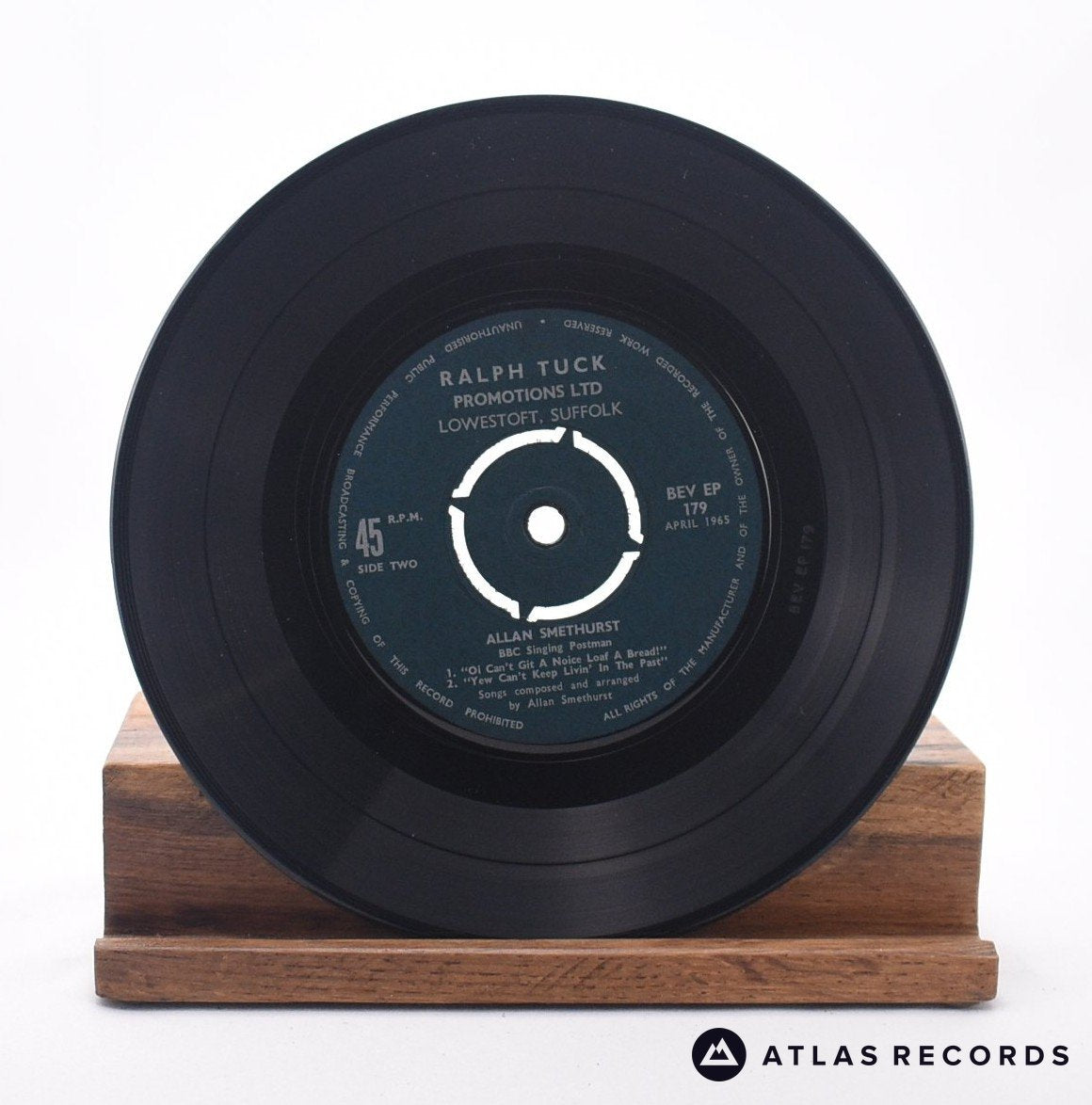 Allan Smethurst - Hev The Bottum Dropped Owt ? - 7" EP Vinyl Record - VG+/VG+