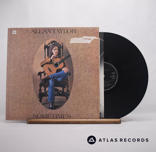Allan Taylor - Sometimes - Insert LP Vinyl Record - VG+/EX