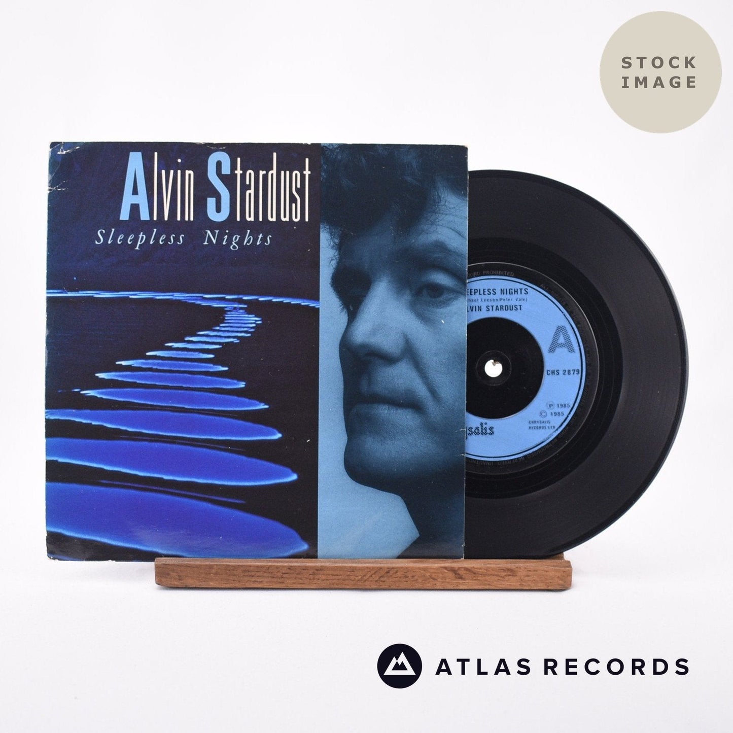 Alvin Stardust - Sleepless Nights - 7" Vinyl Record