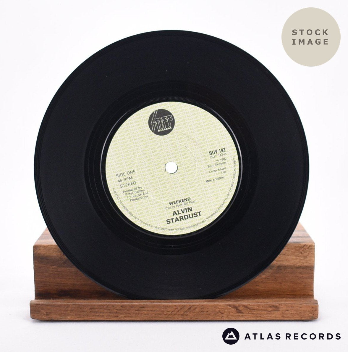 Alvin Stardust - Weekend - 7" Vinyl Record