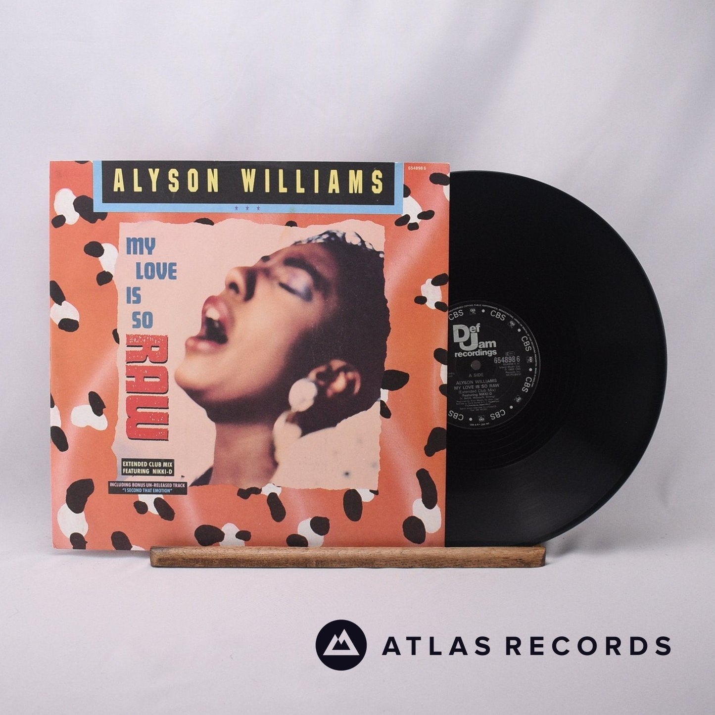 Alyson Williams - My Love Is So Raw - 12" Vinyl Record - EX/EX