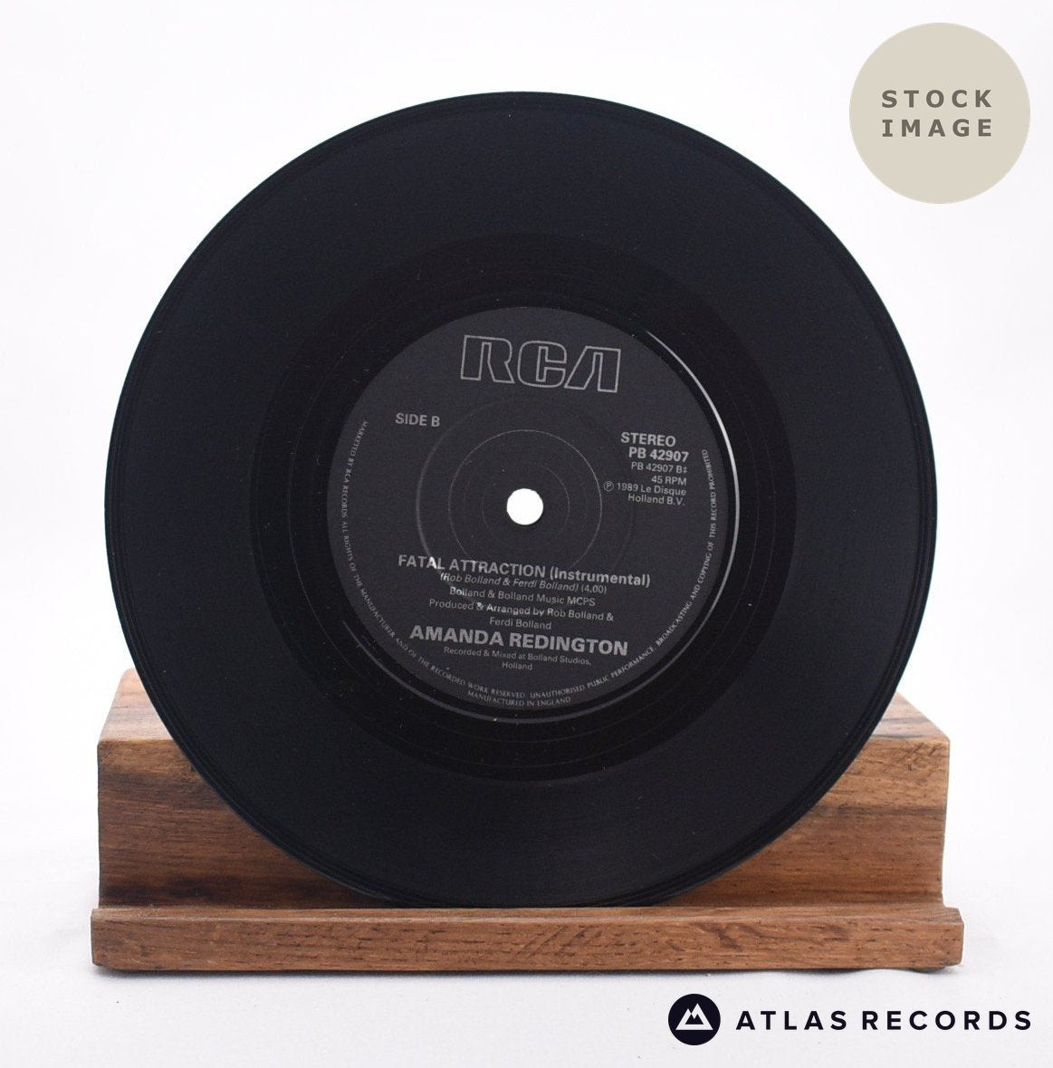 Amanda Redington - Fatal Attraction - 7" Vinyl Record