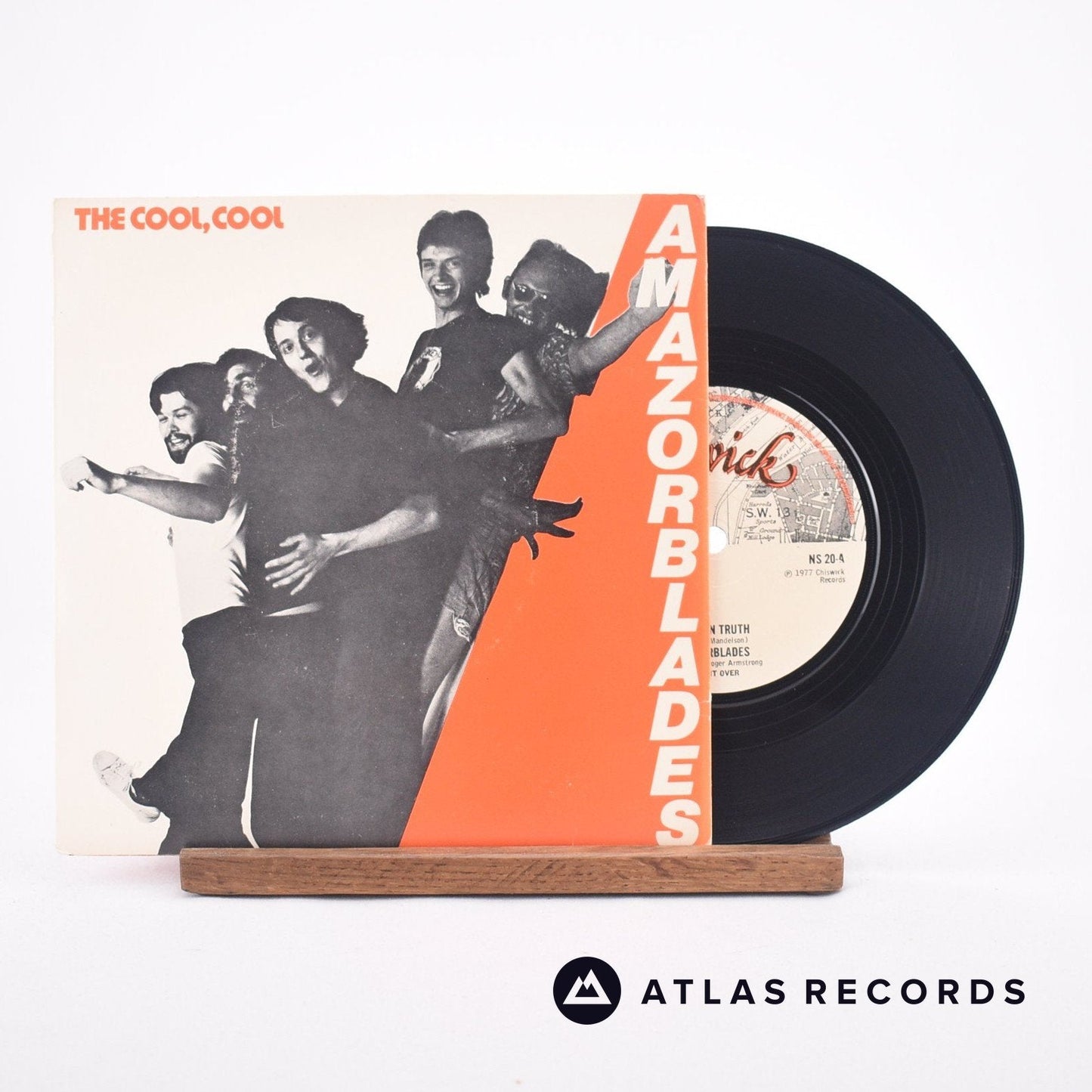 Amazorblades - The Cool, Cool Amazorblades - 7" Vinyl Record - EX/EX