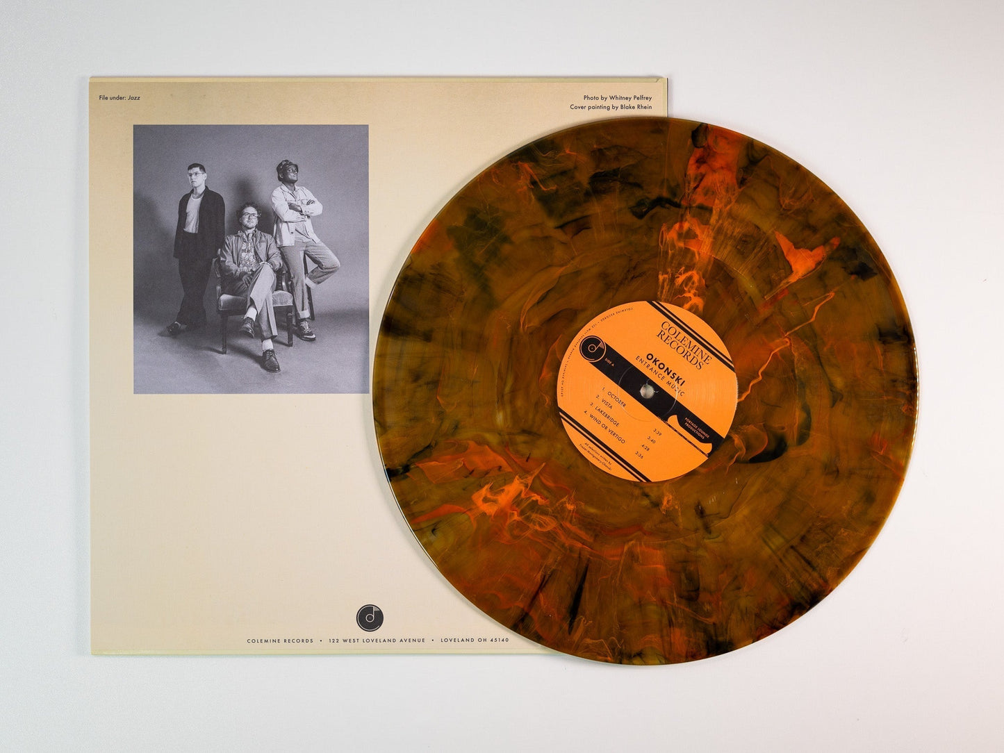 [DAMAGED] Okonski - Entrance Music [Orange & Black Swirl Vinyl]
