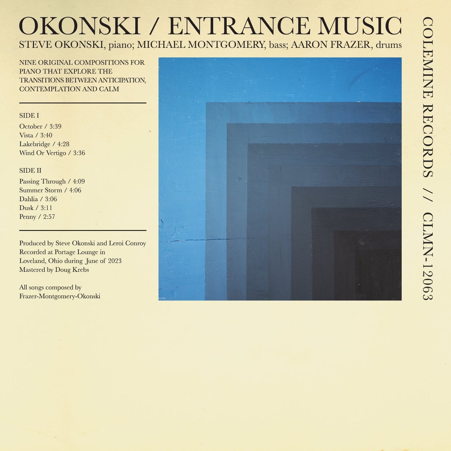 [DAMAGED] Okonski - Entrance Music [Orange & Black Swirl Vinyl]
